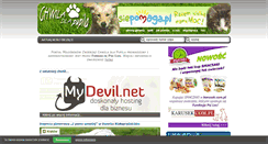 Desktop Screenshot of chwiladlapupila.pl